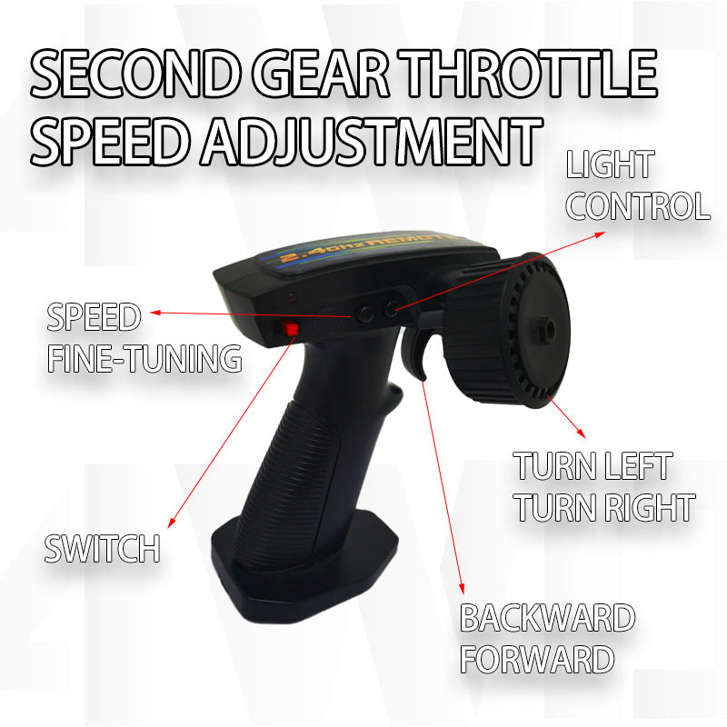 Cross-Border Rc High-Speed Four-Wheel Drive Drift Remote Control Car Children's Electric Racing Car Rechargeable Toy Car Simulation Model - image 3