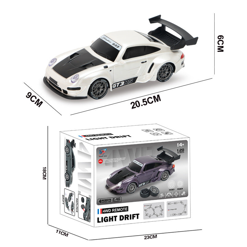 Cross-Border Rc High-Speed Four-Wheel Drive Drift Remote Control Car Children's Electric Racing Car Rechargeable Toy Car Simulation Model - image 4