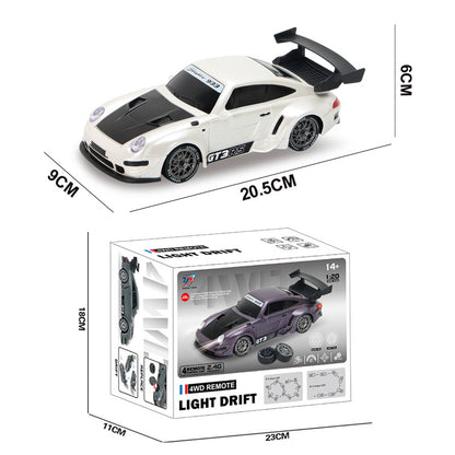 Cross-Border Rc High-Speed Four-Wheel Drive Drift Remote Control Car Children's Electric Racing Car Rechargeable Toy Car Simulation Model - image 4