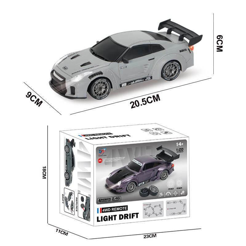 Cross-Border Rc Variable Speed Four-Wheel Drive Drift Remote Control Car for Kidsren and Boys Artificial Charging High-Speed Racing Model Toy Car - image 4