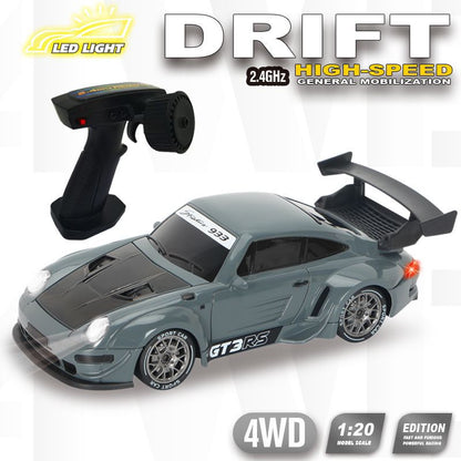 Cross-Border Rc High-Speed Four-Wheel Drive Drift Remote Control Car Children's Simulation Model Electric Racing Car Rechargeable Toy Car - image 1