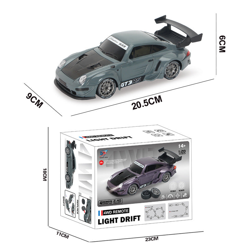 Cross-Border Rc High-Speed Four-Wheel Drive Drift Remote Control Car Children's Simulation Model Electric Racing Car Rechargeable Toy Car - image 4