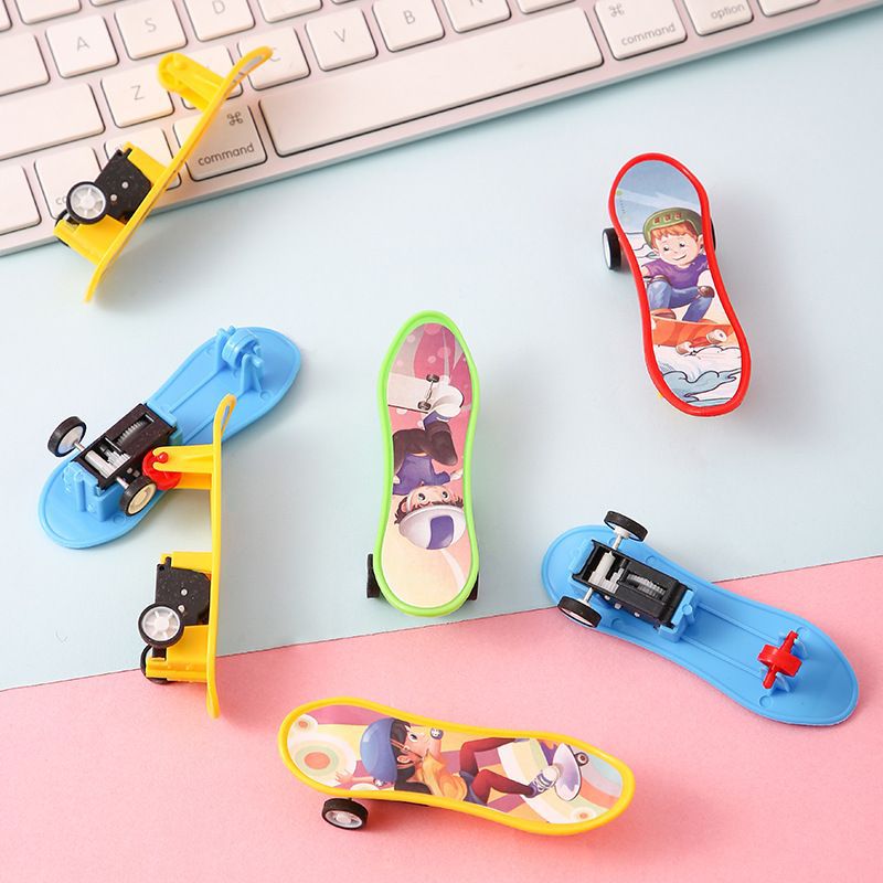 Scooter Pull-Back Car Toy Kidsren's Educational Mini Cartoon Inertia Pull-Back Car Kindergarten Prize Gift - image 2