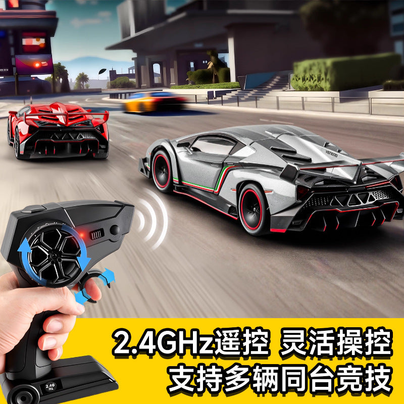 Car Remote Control Sports Car 2.4g Car Model Simulation Alloy Car Model Driftable Racing Car Boy Toy Car - image 2