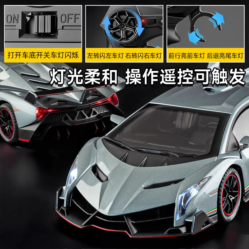 Car Remote Control Sports Car 2.4g Car Model Simulation Alloy Car Model Driftable Racing Car Boy Toy Car - image 3