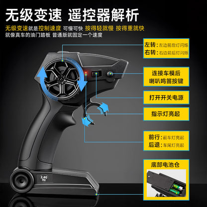 Car Remote Control Sports Car 2.4g Car Model Simulation Alloy Car Model Driftable Racing Car Boy Toy Car - image 4