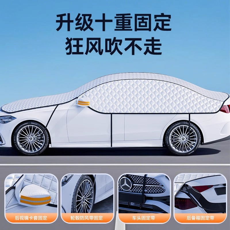 Car Sunshade, Car Cover, Sun Protection, Snow Protection, Front Windshield Sunshade, Umbrella, Car Window Shade - image 3