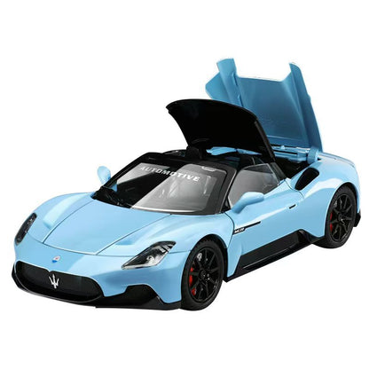 1:24 Maserati Mc20 Sports Car Simulation Alloy Car Model Children's Toy Car Gift Decoration Collectible - image 5