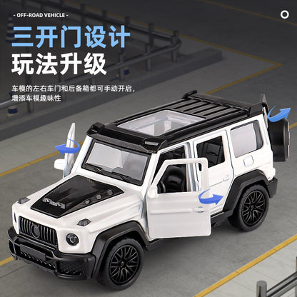1:43 Alloy G800 Off-Road Vehicle Model Kidsren's Artificial Pull-Back Toy Car Hand-Made Ornaments Boy Gifts - image 2