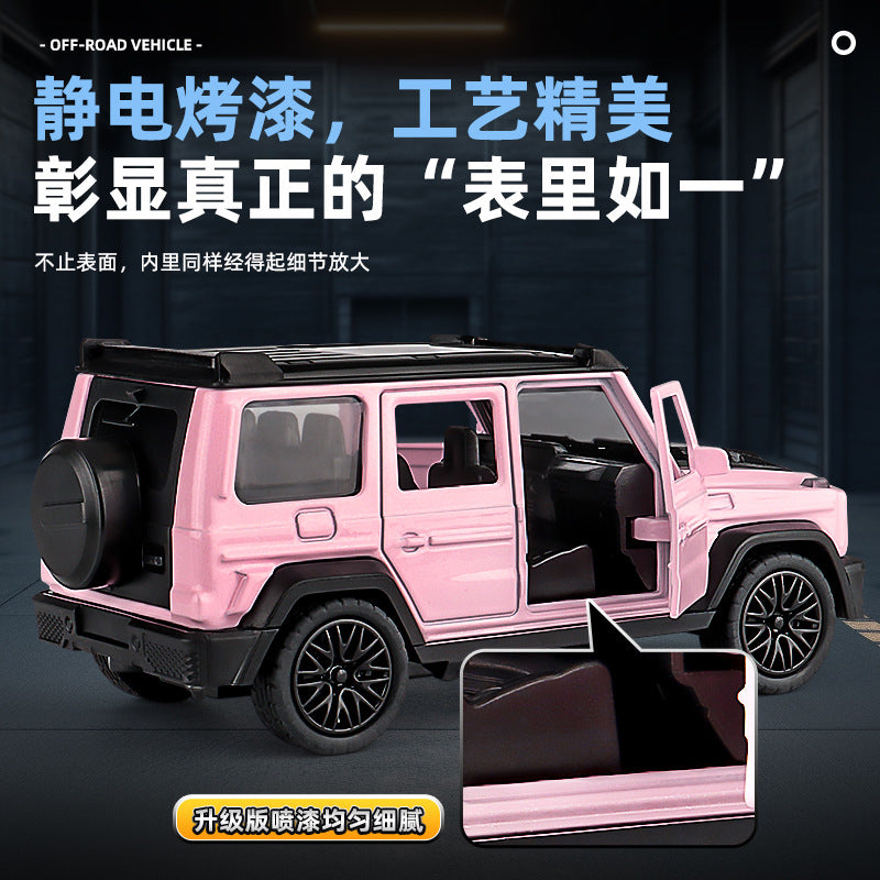 1:43 Alloy G800 Off-Road Vehicle Model Kidsren's Artificial Pull-Back Toy Car Hand-Made Ornaments Boy Gifts - image 4