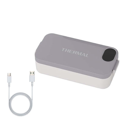 Electric Lunch Box 304 Stainless Steel Insulated Lunch Box for Office Workers, Water-Free Plug-In Heating Car Lunch Box - image 5