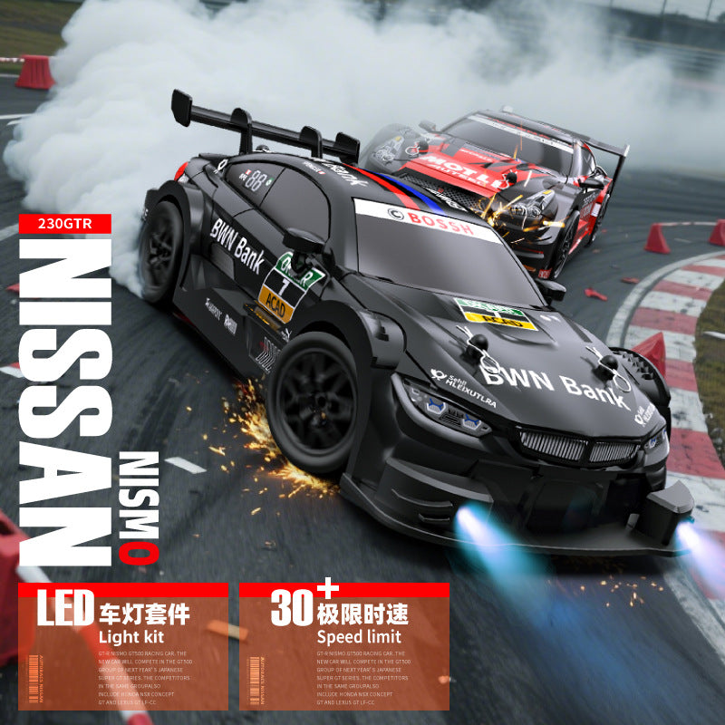 Rc Four-Wheel Drive High-Speed Drift Remote Control Car Gtr Variable Speed Half-Scale Racing Car Boy Gift Wholesale Cross-Border - image 2