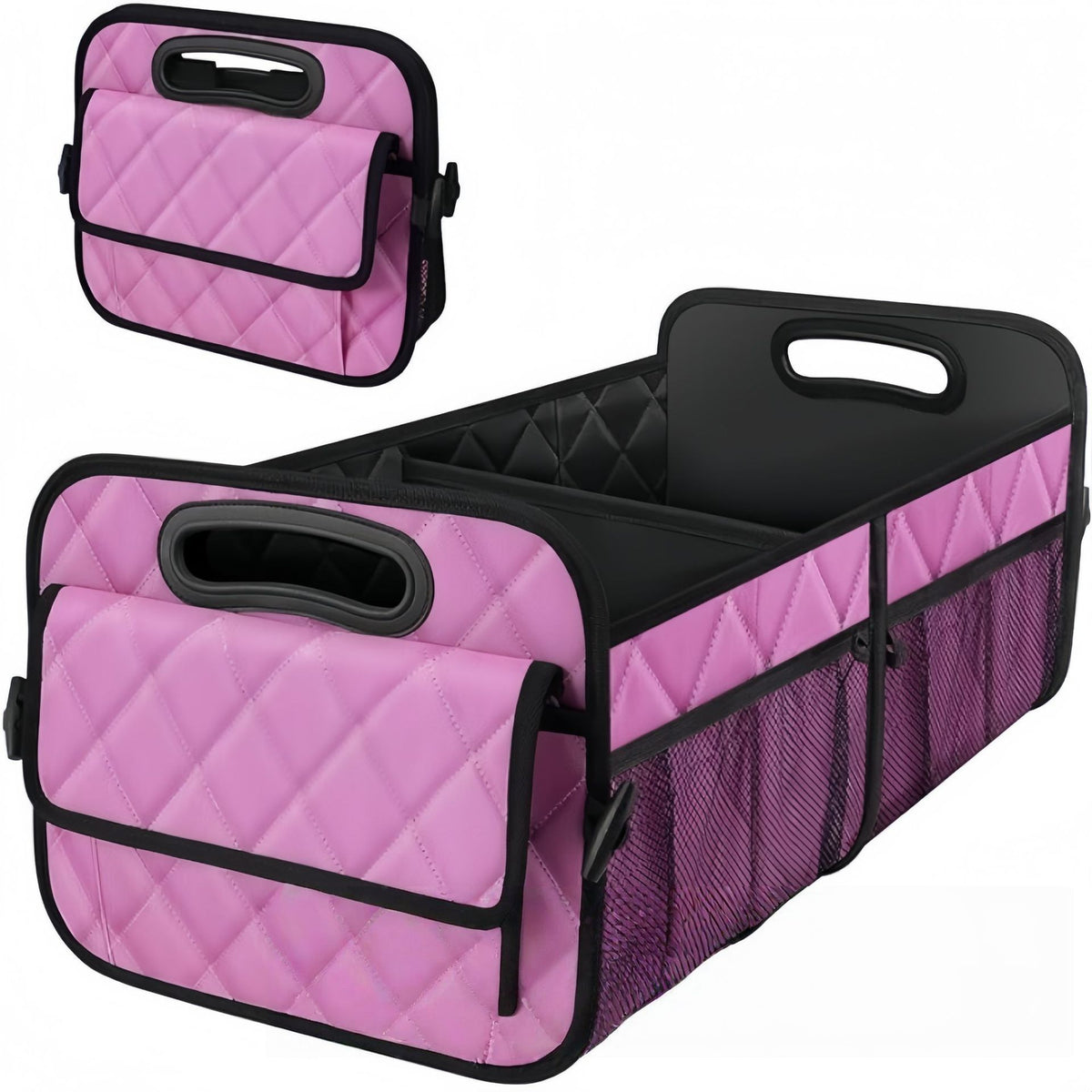 2025 New Large-Capacity Car Storage Box Trunk Storage Box Car Supplies Multi-Functional Organizer Box - image 3