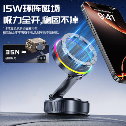 K3 Vacuum Magnetic Car Mobile Phone Holder Wireless Charging Car Mobile Phone Holder Suction Cup Car Mobile Phone Holder - image 2