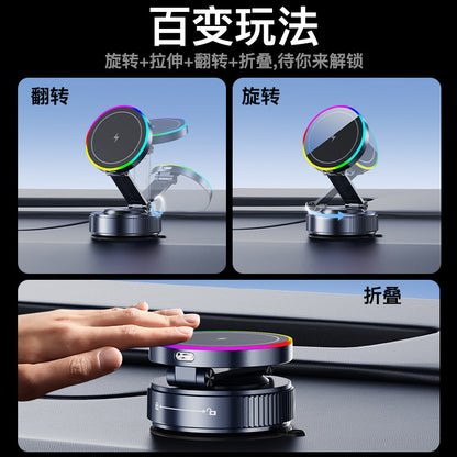 K3 Vacuum Magnetic Car Mobile Phone Holder Wireless Charging Car Mobile Phone Holder Suction Cup Car Mobile Phone Holder - image 3