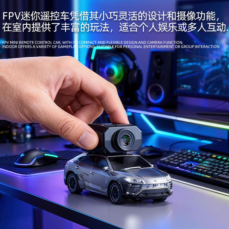 Fpv Remote Control Car with Camera Car Mobile App First Perspective 1:64 Full Scale Rc Drift Electric Toy - image 4