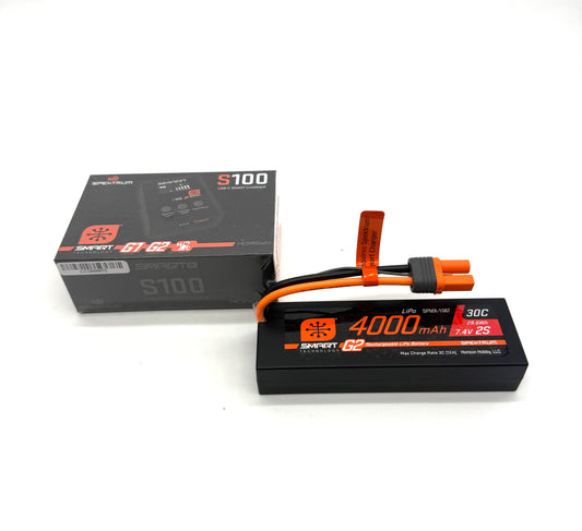 ARRMA FREEDOM FLYER 223S - Battery and Charger, 4000mAh with S100 USB-C Smart Charger ARA3530SFFT1