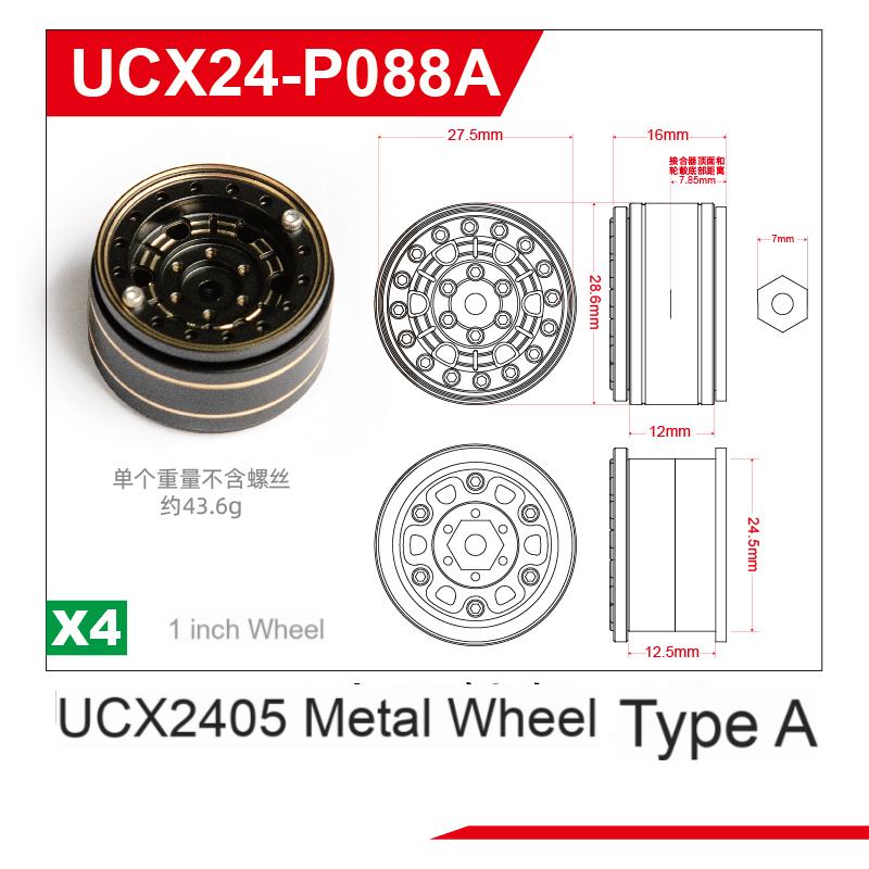 UDI R/C UCX2405 Pro 1:24 Scale 4WD Rock Crawler RTR | Brushless Motor | Full-Proportional Control