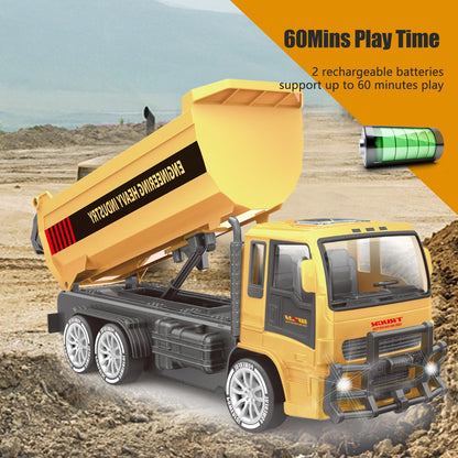 2025 Remote-controlled Engineering Vehicle Toys, Dump Truck