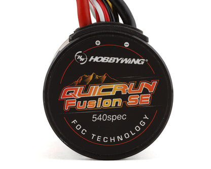 Hobbywing QuicRun Fusion SE 1800Kv 540 FOC 2-in-1 Crawler Brushless ESC & Motor System