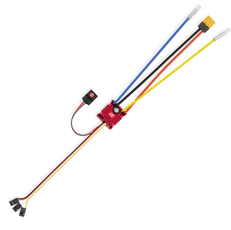 Hobbywing QuicRun 1080 Waterproof G2 Brushed Crawling ESC (2-3S)