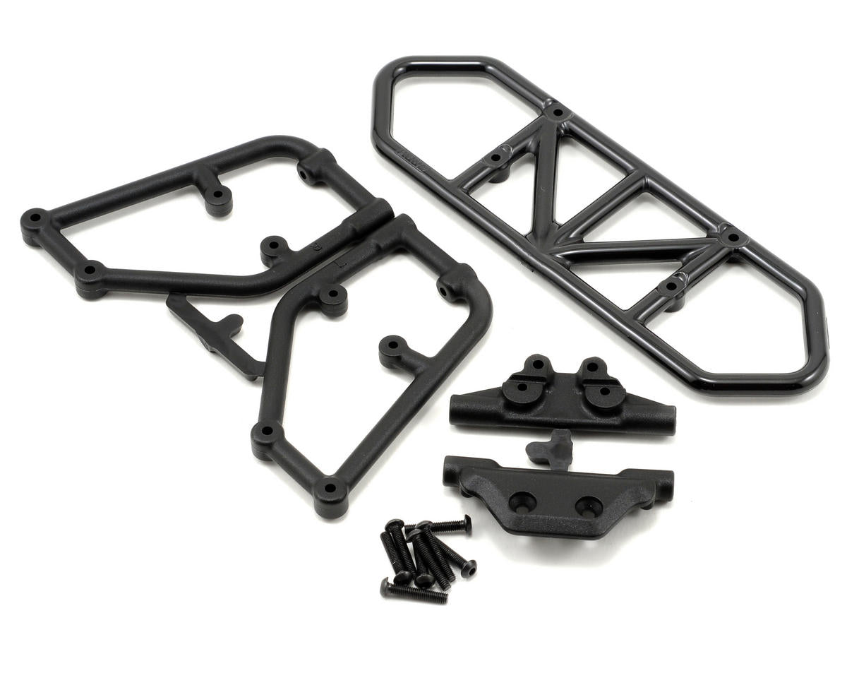 RPM Rear Bumper (Black) (Slash 4x4)