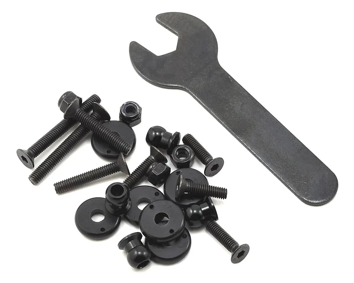 Yeah Racing 100mm Desert Lizard Two Stage Internal Spring Shock (2) (Black) - YEA-DDL-100BK