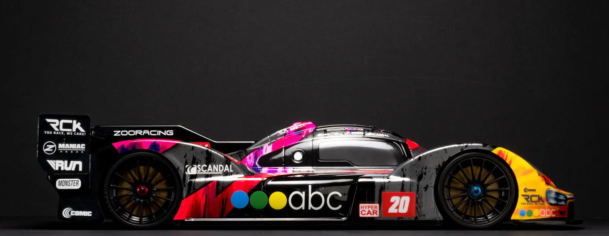 Hyrax LMH 1/10 Touring Car & F1 Body, Clear